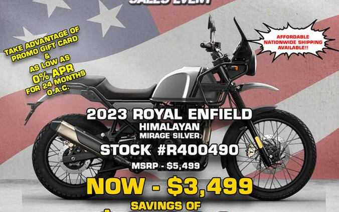 2023 Royal Enfield Himalayan Mirage Silver