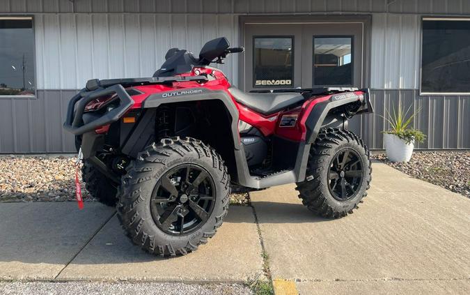 2024 Can-Am Outlander XT 850 Satin/Red DEMO