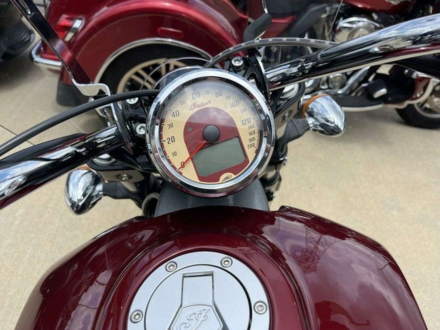 2017 Indian Scout ABS Burgundy Metallic