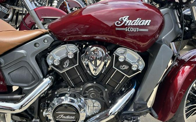 2017 Indian Scout ABS Burgundy Metallic