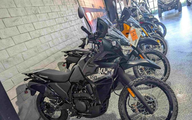 2026 Kawasaki KLR 650 S CA Metallic Spark Black - A39730