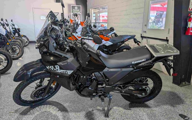 2026 Kawasaki KLR 650 S CA Metallic Spark Black - A39730