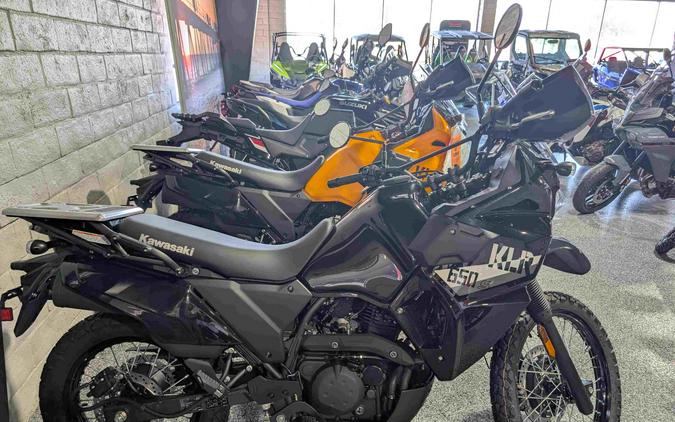 2026 Kawasaki KLR 650 S CA Metallic Spark Black - A39730