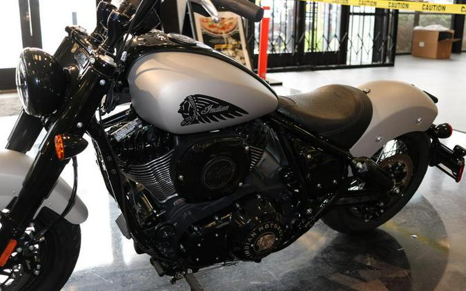 2023 Indian Motorcycle® Chief® Bobber Dark Horse® Silver Quartz Smoke