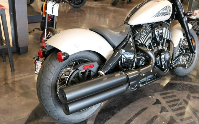 2023 Indian Motorcycle® Chief® Bobber Dark Horse® Silver Quartz Smoke