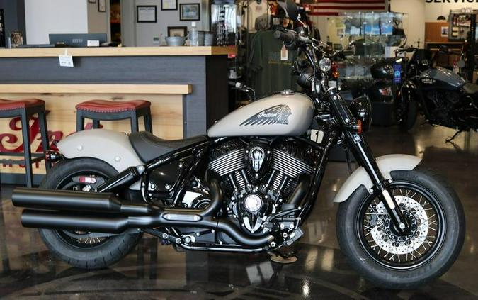 2023 Indian Motorcycle® Chief® Bobber Dark Horse® Silver Quartz Smoke