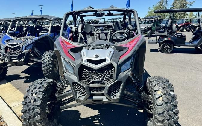 2024 Can-Am® Maverick X3 MAX RS Turbo Fiery Red & Hyper Silver