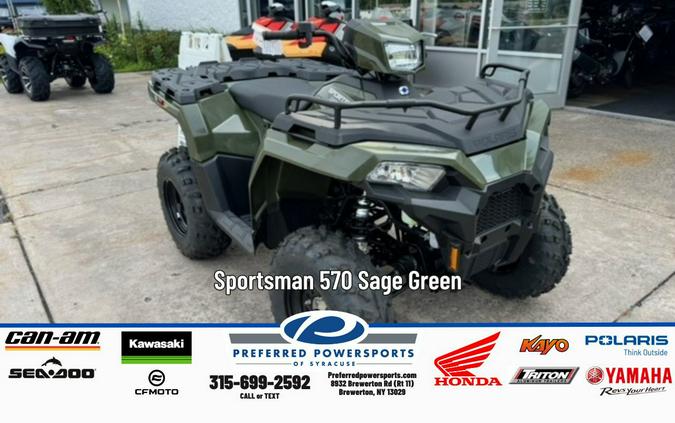 2026 Sportsman 570 Sage Green - Polaris