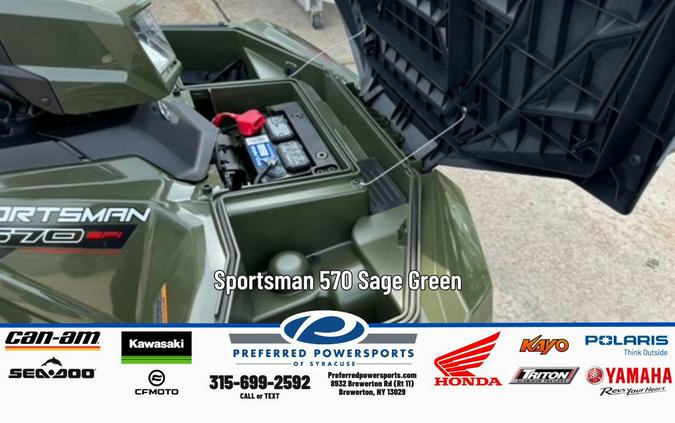 2026 Sportsman 570 Sage Green - Polaris