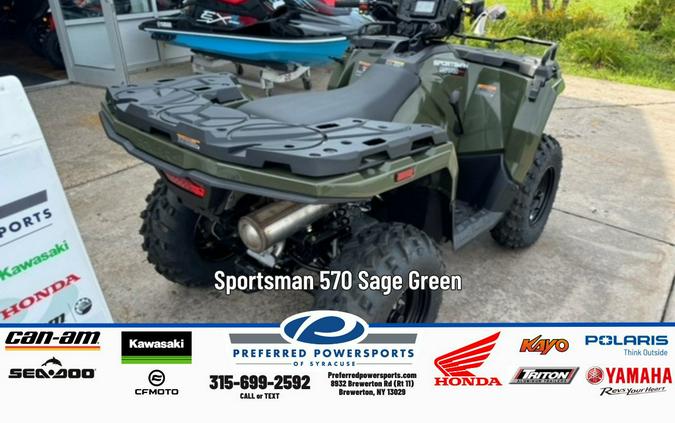 2026 Sportsman 570 Sage Green - Polaris