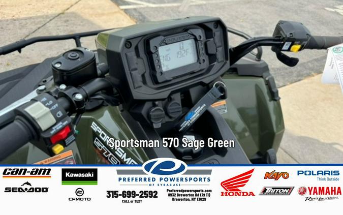 2026 Sportsman 570 Sage Green - Polaris
