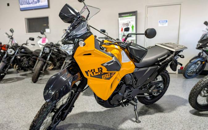 2026 Kawasaki KLR 650 S CA Pearl Solar Yellow - A39711