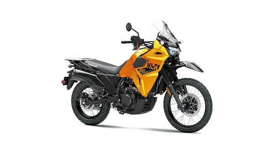 2026 Kawasaki KLR 650 S CA Pearl Solar Yellow - A39711