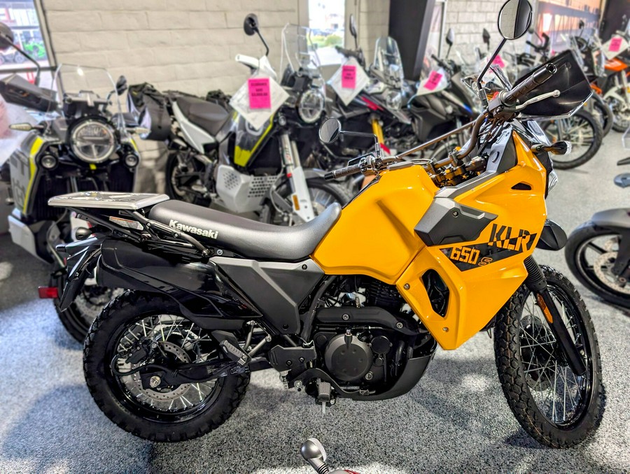 2026 Kawasaki KLR 650 S CA Pearl Solar Yellow - A39711