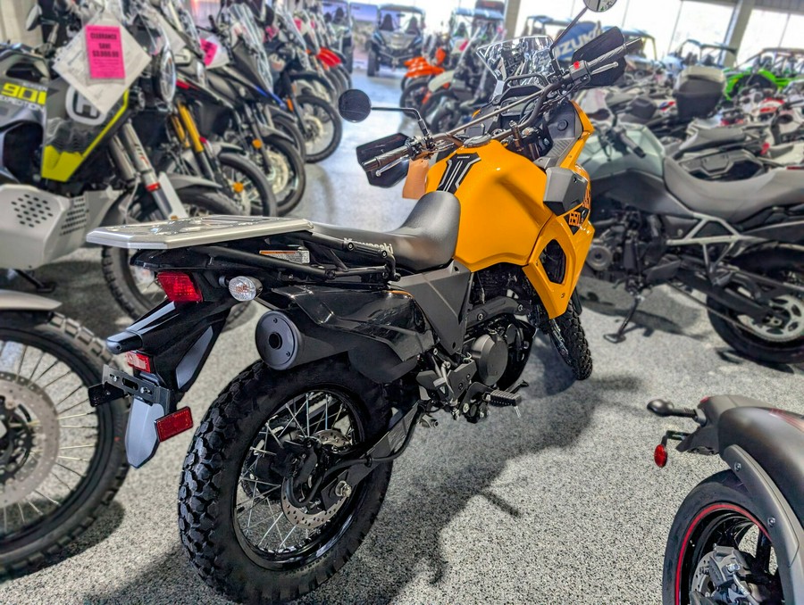 2026 Kawasaki KLR 650 S CA Pearl Solar Yellow - A39711