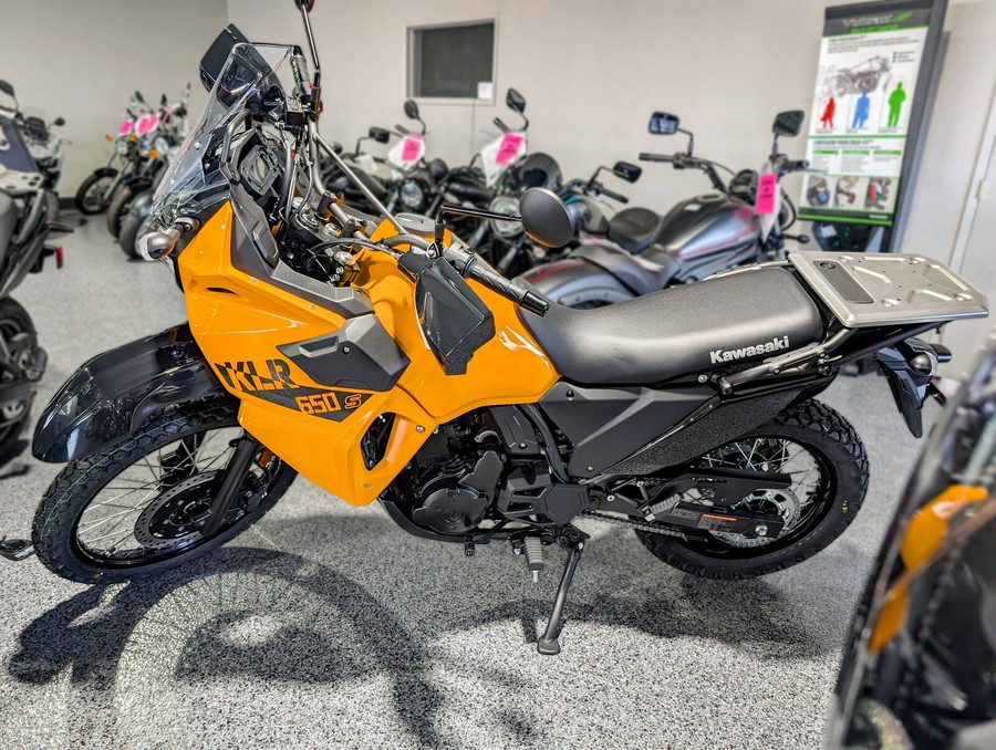 2026 Kawasaki KLR 650 S CA Pearl Solar Yellow - A39711