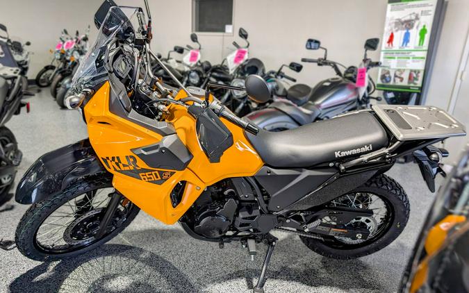 2026 Kawasaki KLR 650 S CA Pearl Solar Yellow - A39711