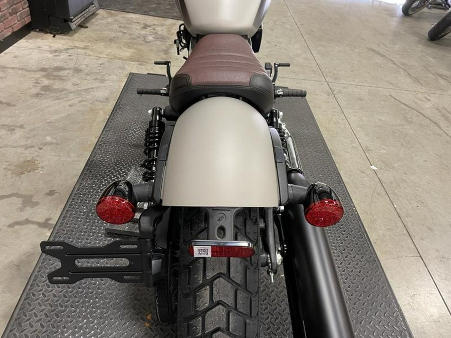 2024 Indian Motorcycle® Scout® Bobber Twenty ABS Silver Quartz Smoke