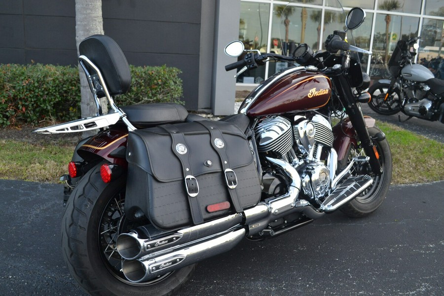 2022 Indian Motorcycle Super Chief® Maroon Metallic