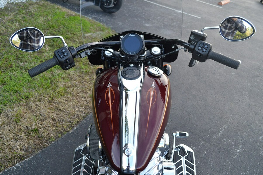 2022 Indian Motorcycle Super Chief® Maroon Metallic