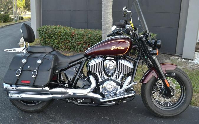 2022 Indian Motorcycle Super Chief® Maroon Metallic