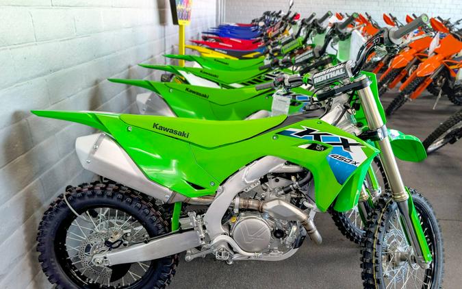 2026 Kawasaki KX 450X Lime Green - 004666