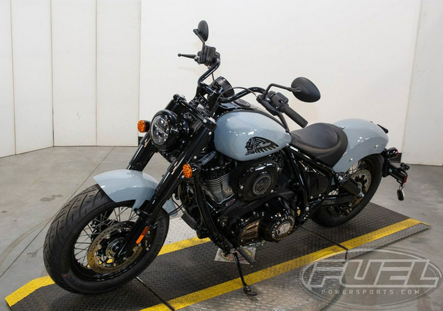 2025 Indian Chief Bobber Dark Horse Storm Gray