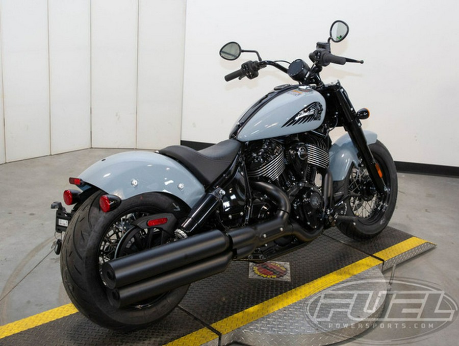2025 Indian Chief Bobber Dark Horse Storm Gray