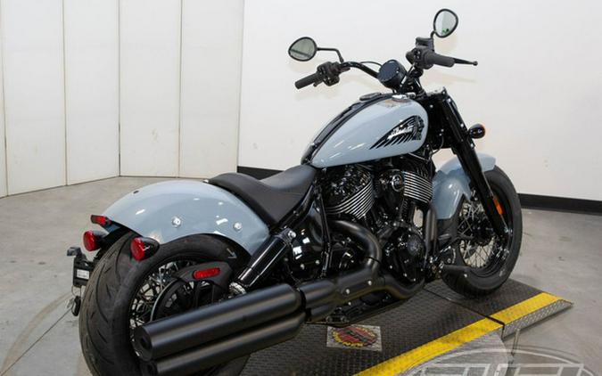 2025 Indian Chief Bobber Dark Horse Storm Gray
