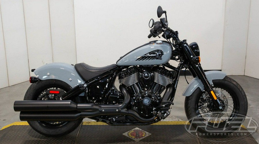 2025 Indian Chief Bobber Dark Horse Storm Gray