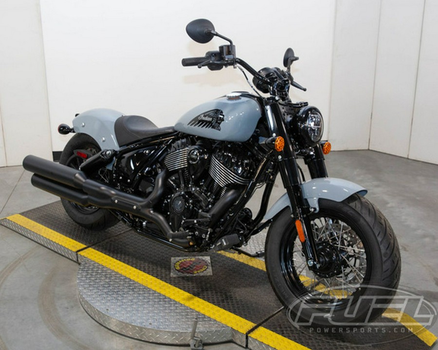 2025 Indian Chief Bobber Dark Horse Storm Gray