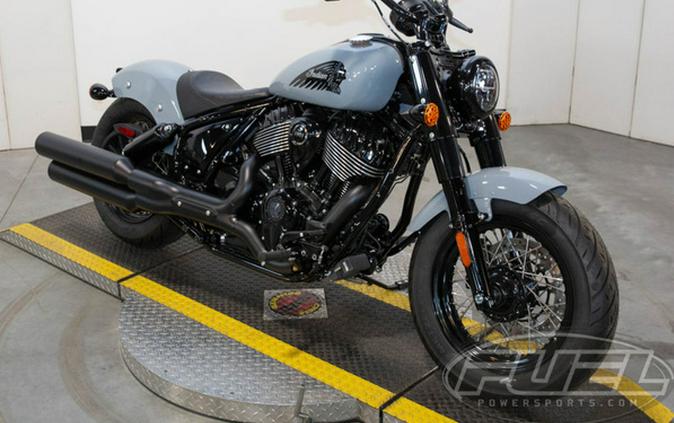2025 Indian Chief Bobber Dark Horse Storm Gray