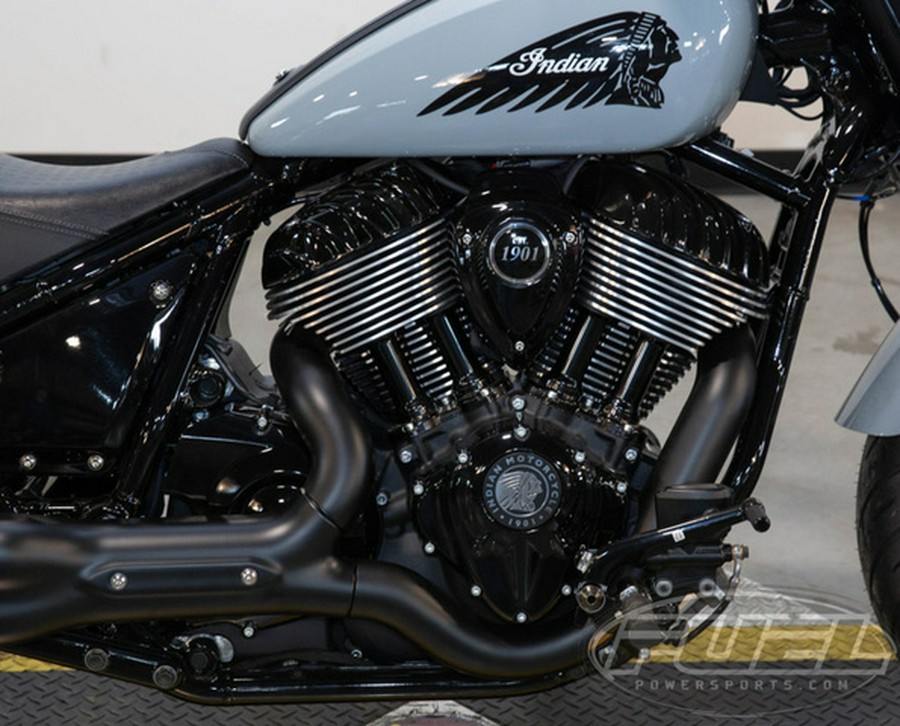 2025 Indian Chief Bobber Dark Horse Storm Gray