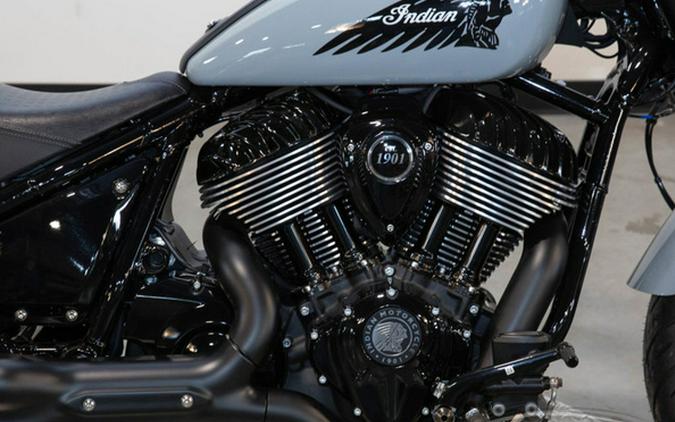 2025 Indian Chief Bobber Dark Horse Storm Gray