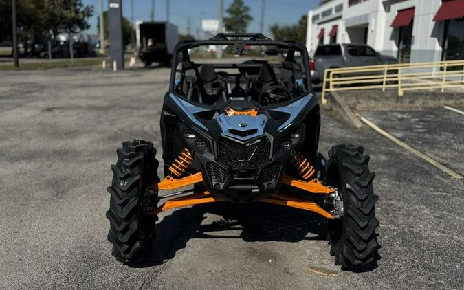 2026 Can-Am® Maverick X3 RS Turbo RR Scandi Blue & Orange Crush