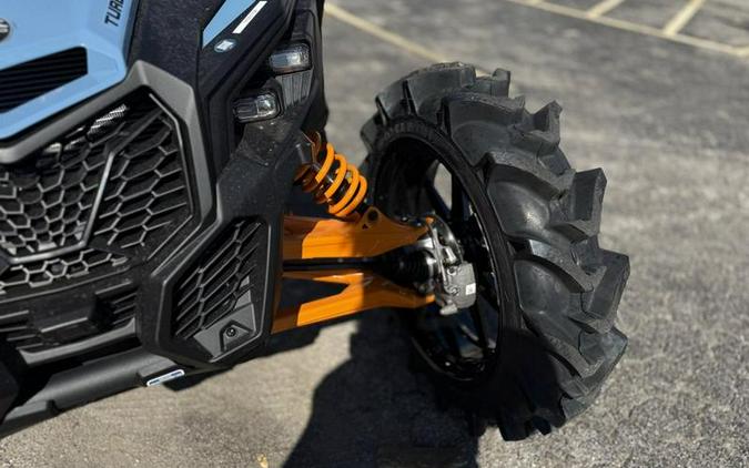 2026 Can-Am® Maverick X3 RS Turbo RR Scandi Blue & Orange Crush