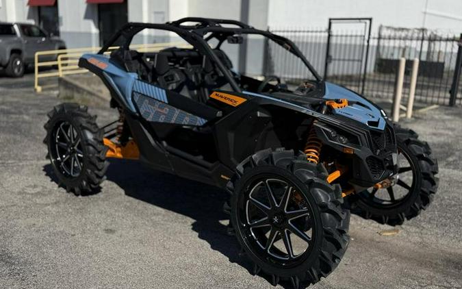 2026 Can-Am® Maverick X3 RS Turbo RR Scandi Blue & Orange Crush