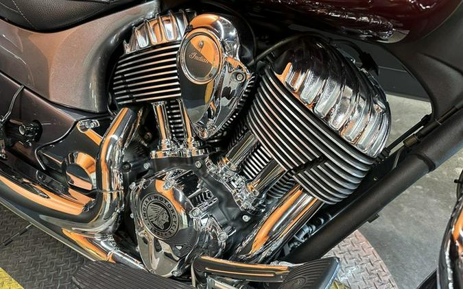 2017 Indian Springfield Steel Gray Over Burgundy Metallic