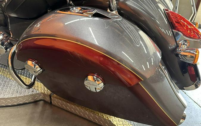 2017 Indian Springfield Steel Gray Over Burgundy Metallic
