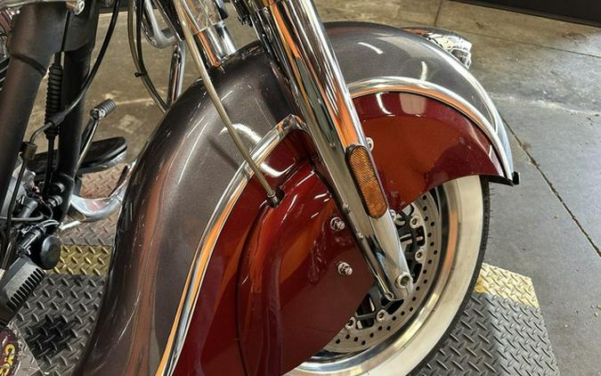 2017 Indian Springfield Steel Gray Over Burgundy Metallic
