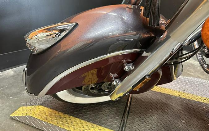 2017 Indian Springfield Steel Gray Over Burgundy Metallic