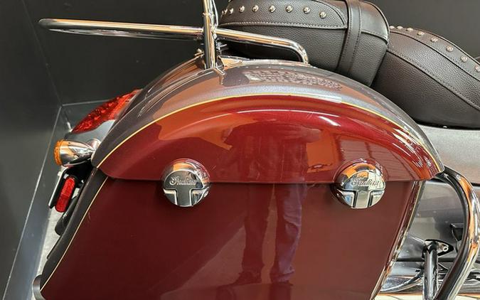 2017 Indian Springfield Steel Gray Over Burgundy Metallic