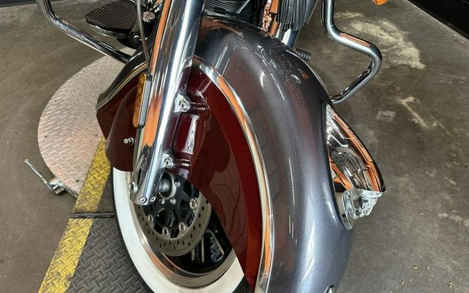 2017 Indian Springfield Steel Gray Over Burgundy Metallic