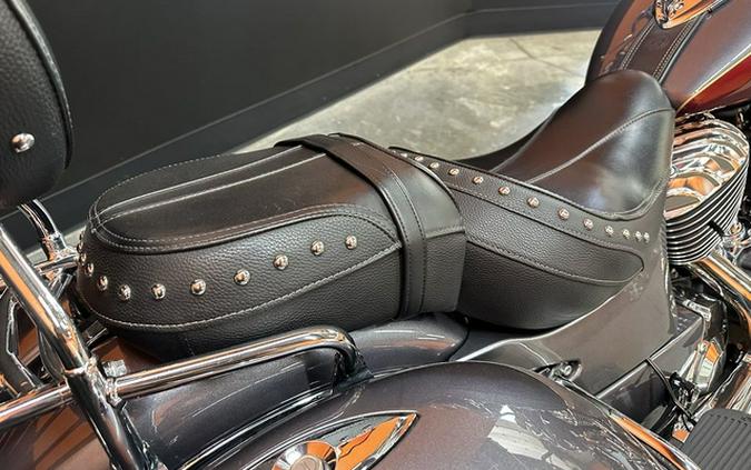 2017 Indian Springfield Steel Gray Over Burgundy Metallic