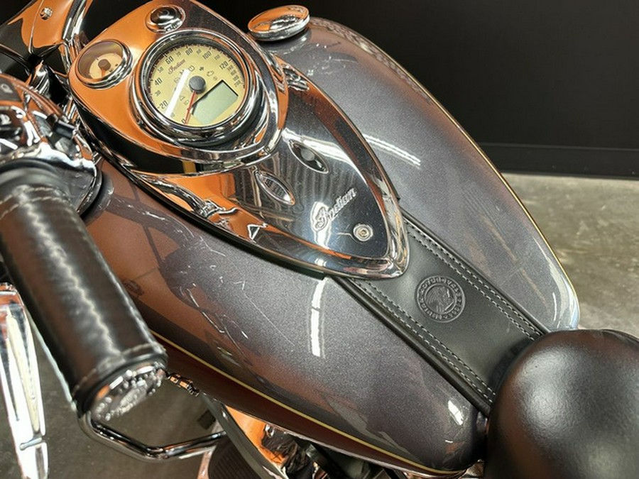 2017 Indian Springfield Steel Gray Over Burgundy Metallic