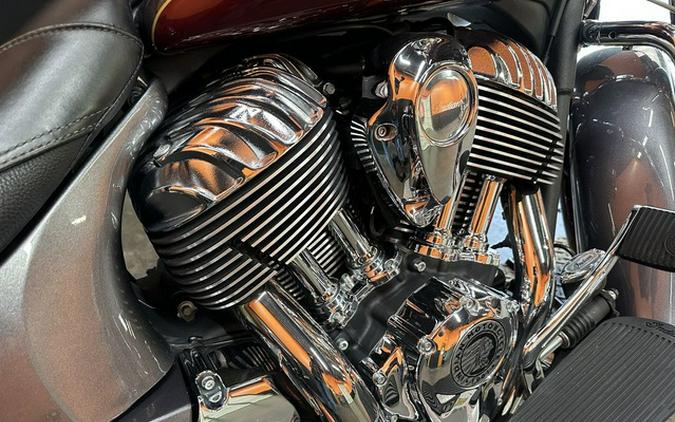 2017 Indian Springfield Steel Gray Over Burgundy Metallic