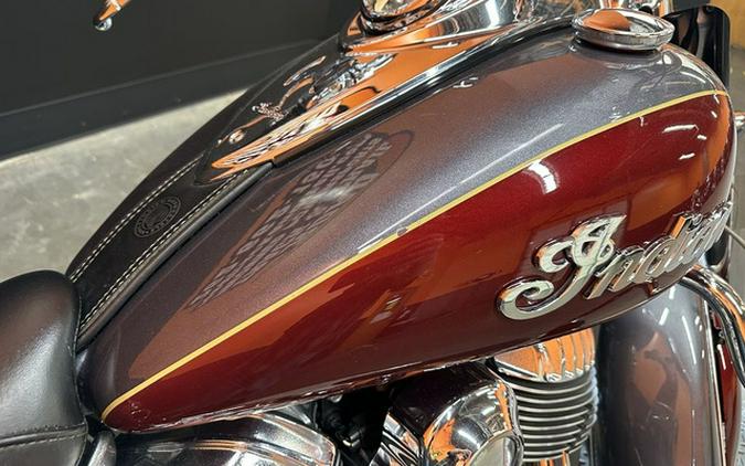 2017 Indian Springfield Steel Gray Over Burgundy Metallic