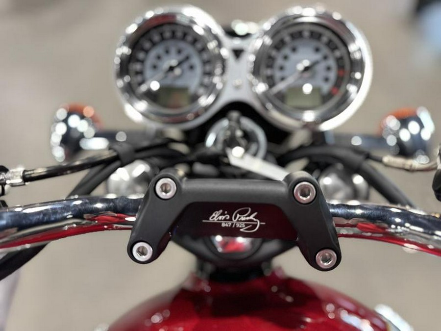 2025 Triumph Bonneville T120 - Elvis Presley Edition Carnival Red
