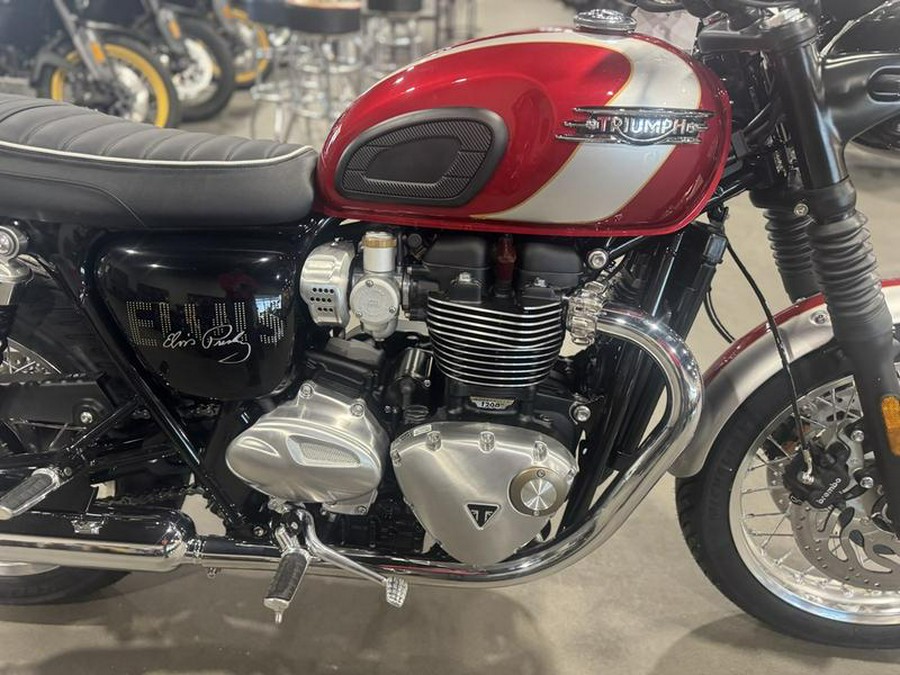 2025 Triumph Bonneville T120 - Elvis Presley Edition Carnival Red