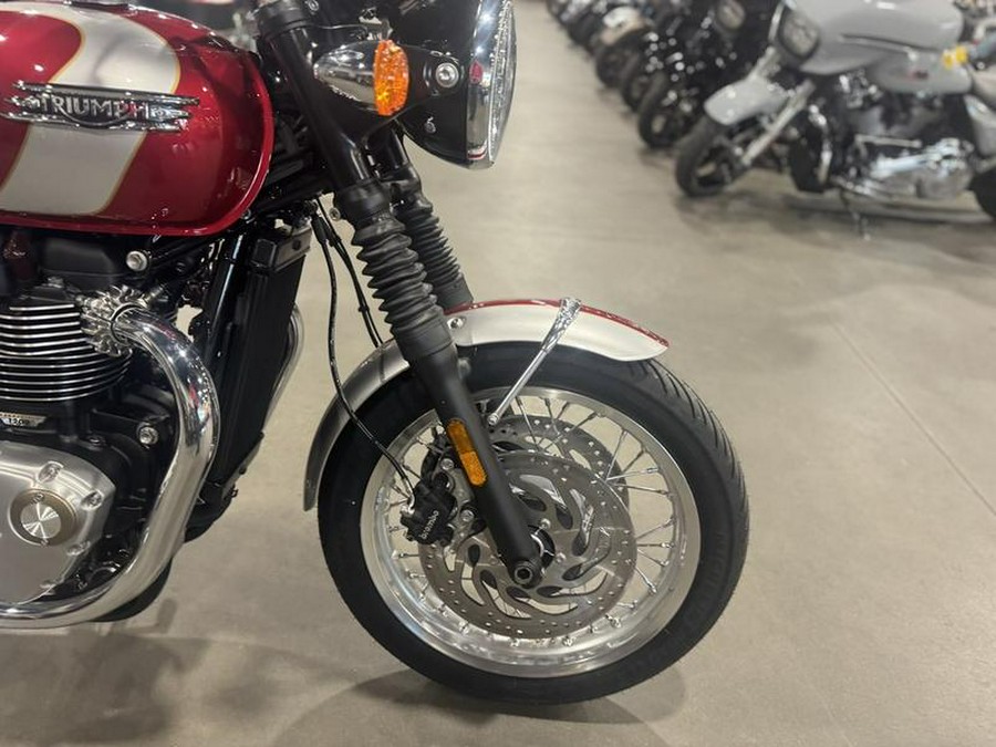 2025 Triumph Bonneville T120 - Elvis Presley Edition Carnival Red